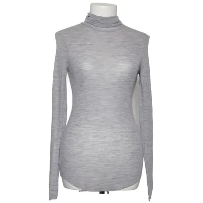Rollkragenpullover (Grau) von COS Wolle