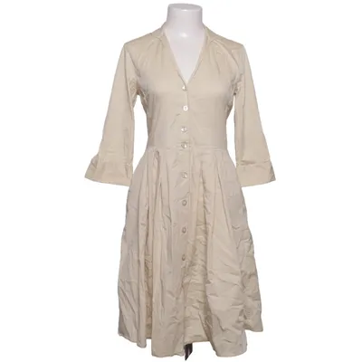 Shirt dress (Beige) from Caliban Cotton, Elastane, Polyamide