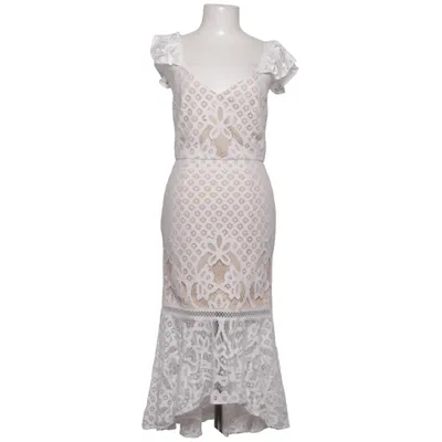 Cocktailjurk (Wit, Beige) van Weise Polyester
