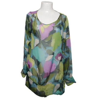 Blouse (Bleu, Vert, Violet) de Robert Friedman Soie