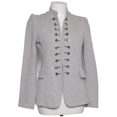 Jacket (Gray) from Chlea London Cotton, Elastane