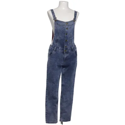 Dungarees (Blue, Multicolored) from Viola Cotton, Elastane, Polyester