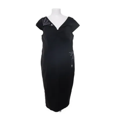 Klänning (Svart) från Hell Bunny Elastan, Nylon, Polyester, Viskos