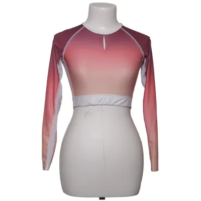 Sports top (Pink, White, Orange) from Swedish Fall Elastane, Polyester