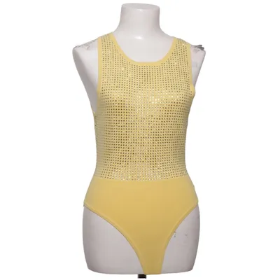 Body (Yellow) from Sandro Cotton, Elastane, Polyamide, Polyester, Viscose
