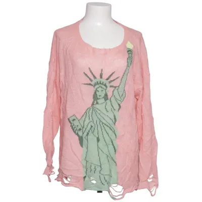Sweater (Pink, Green) from Wildfox Acrylic, Polyamide, Viscose, Wool