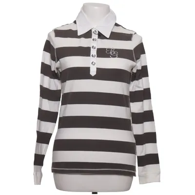 Rugby Shirt (Schwarz, Weiß) von Brax Golf Baumwolle, Elasthan
