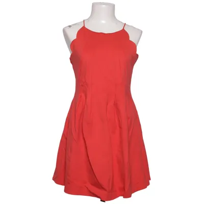 Robe (Rouge) de Monteau Élasthane, Polyamide, Viscose