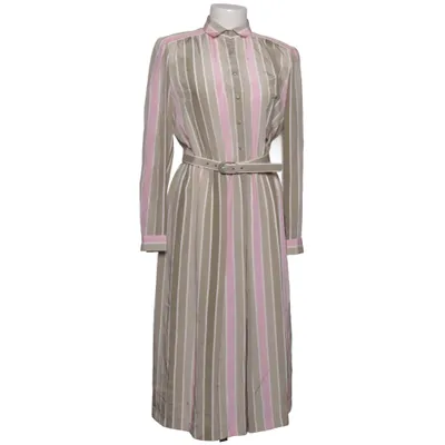 Shirt dress (Gray, Pink, White) from Louis Féraud Polyester