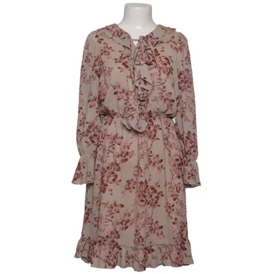 Dress (Beige, Brown) from Effeny Polyester
