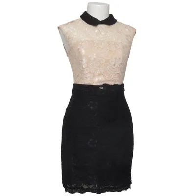 Cocktail dress (Beige, Black) from Explosion Polyester