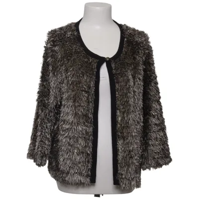 Cardigan (Gray, Black) from Gina Laura Collection Polyester, Viscose