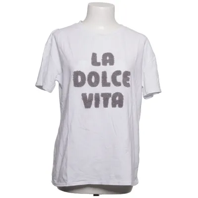 T-shirt (Vit) från Made in italy Bomull, Elastan