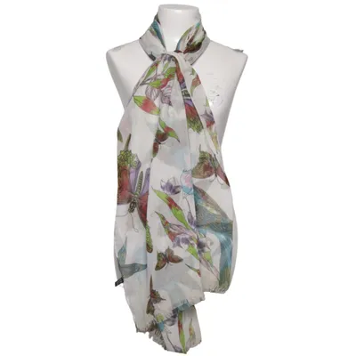 Sjaaltje (Wit, Meerkleurig) Viscose
