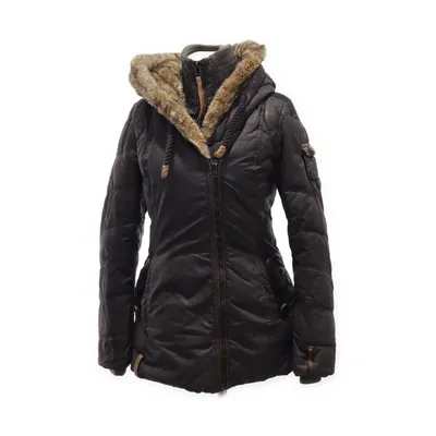 Veste d'hiver (Noir, Marron) de Naketano Acrylique, Nylon, Polyester