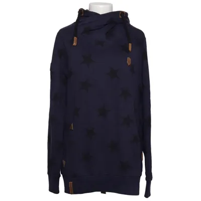 Kapuzenpullover (Blau, Schwarz) von Naketano Baumwolle, Polyester