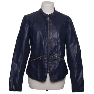 Veste (Bleu) de Andrew Marc Élasthane, Polyester, Polyuréthane, Viscose