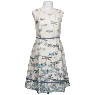 Robe (Blanc, Bleu) de Uttam Boutique Coton