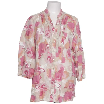Shirt (Roze, Meerkleurig) van JM Collection Linnen