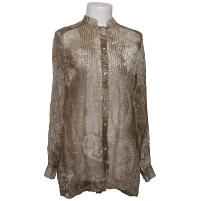 Blus (Beige, Vit) från Etro Silke