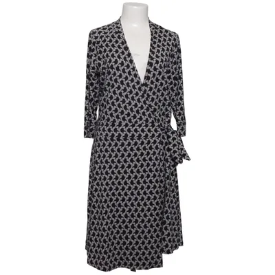 Robe portefeuille (Noir, Gris) de Klaes & Myra's Élasthane, Viscose