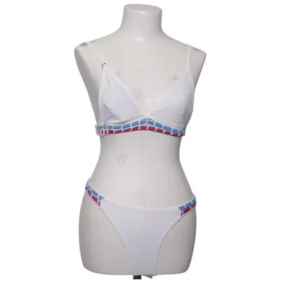 Bikini (White, Blue, Pink) from Twintip Elastane, Polyamide, Polyester