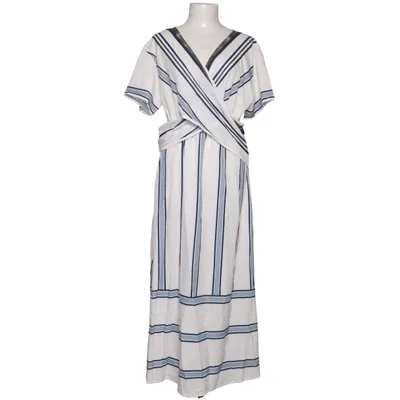 Wikkeljurk (Wit, Blauw) Elastaan, Polyester