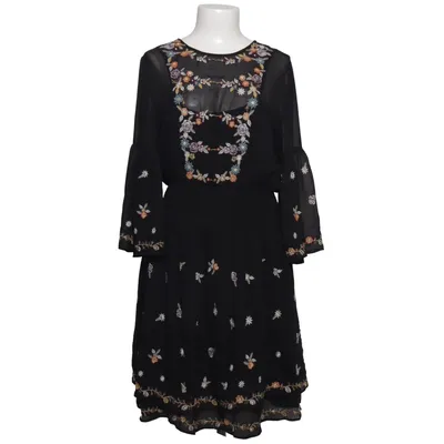 Dress (Black, Multicolored) from Maeve Polyester, Viscose