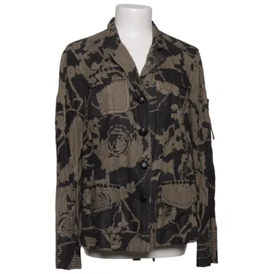 Blazer (Beige, Black) from Ambiente Cotton, Metallic fiber