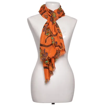 Shawl (Orange, Multicolored) from Lauren Ralph Lauren Silk