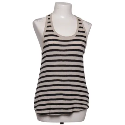 Tanktop  (Beige, Sort) fra Majestic Filatures Kashmir, Merinould