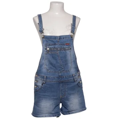 Dungaree shorts (Blue) from Re-Dress Cotton, Elastane