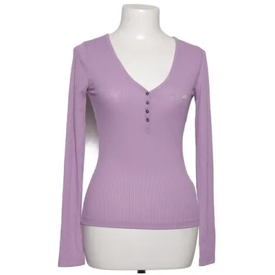 Henley T-shirt (Slim Fit) fra Lee Elastan, Polyester, Viscose