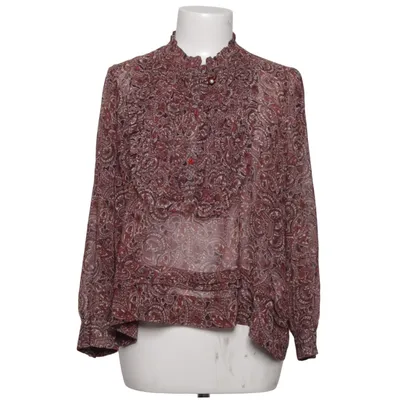 Blouse (Red, Brown, Black) from Zara Woman Polyester