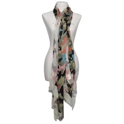 Shawl (Green, Multicolored) from Marc Cain Modal, Silk