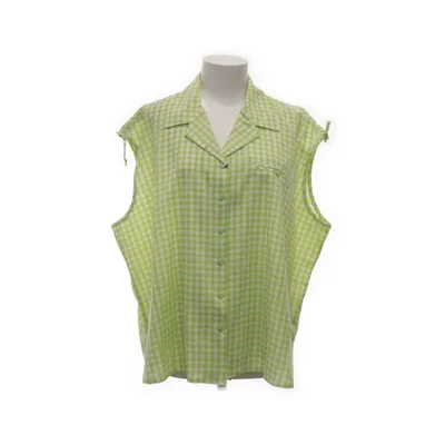 Kortärmad skjorta (Grön, Vit) från Surprise Polyester, Viskos