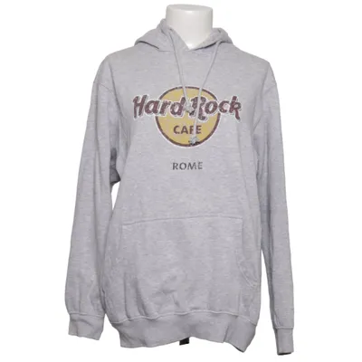 Hoodie (Gray) from Hard Rock Cafe Cotton, Polyester