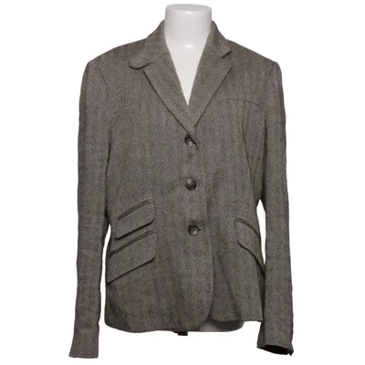 Kavaj (Brun) från Lauren Ralph Lauren Bomull, Linne, Polyester, Ull