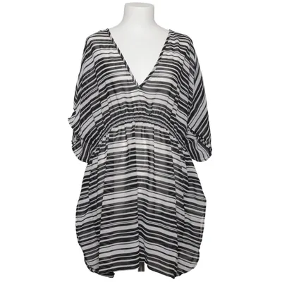Beach dress (Black, White) from Red Polyester