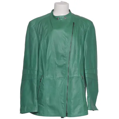 Läderjacka (Grön) från Samoon by Gerry Weber Skinn, Polyester