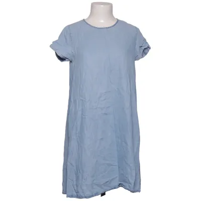Denim jurk (Blauw) van Kauf Dich Glücklich Tencel