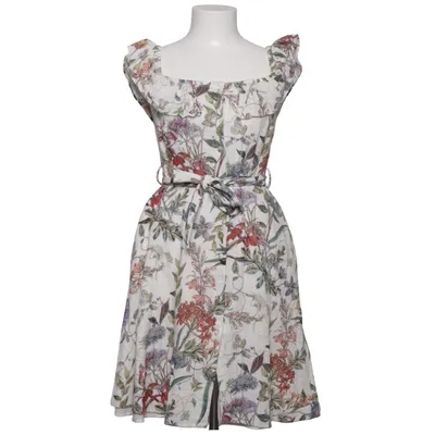 Klänning (Vit, Flerfärgad) från Zara Basic Collection Bomull, Polyester