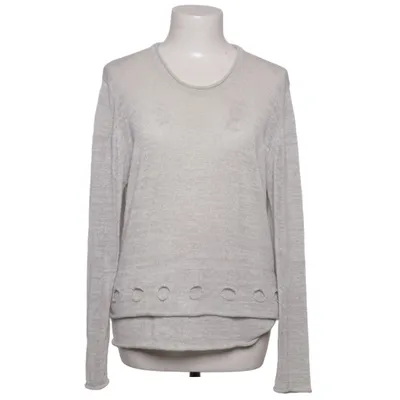 Sweater (Gray) from Oui Moments Polyester, Viscose