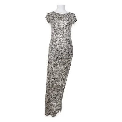 Maxikjole (Beige, Flerfarvet) fra Sparkz Elastan, Viscose