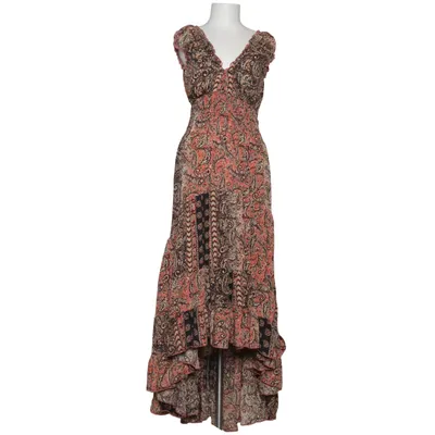 Maxi dress (Orange, Black, Multicolored) from Contro Corrente Polyester, Viscose