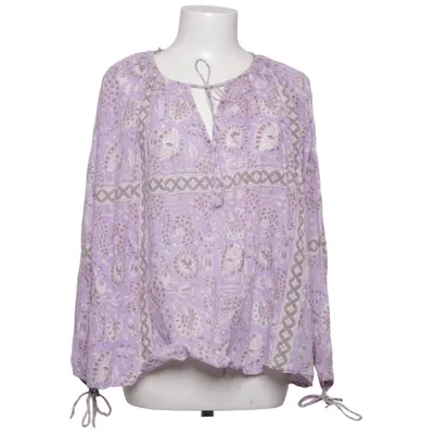 Bluse (Lilla, Flerfarvet) fra Antik Batik