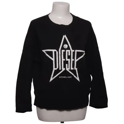 Sweatshirt (Black) from Diesel Cotton, Elastane