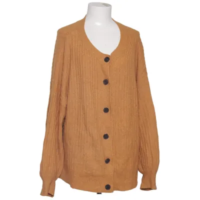 Cardigan (Gul) fra Zizzi Akryl, Elastan, Polyester, Uld