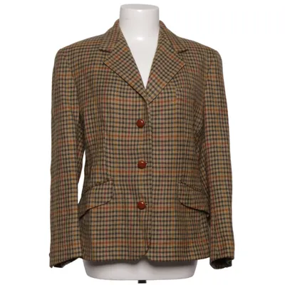 Blazer (Beige, Brun, Flerfarvet) fra Magee Uld