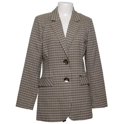 Blazer (Beige, Blå, Gul) fra Salsa Elastan, Genanvendt polyester, Viscose
